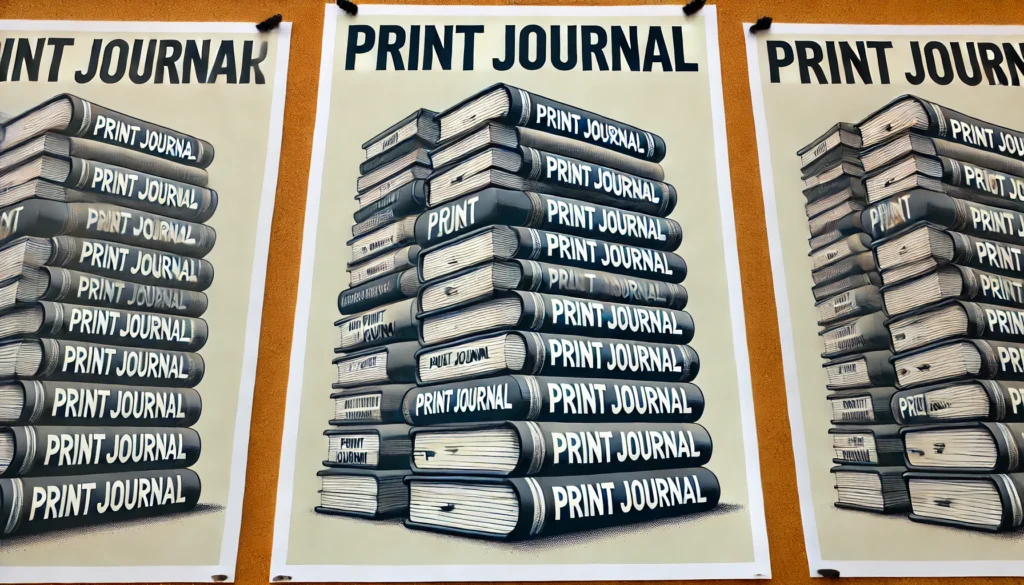 print journal as per NMC