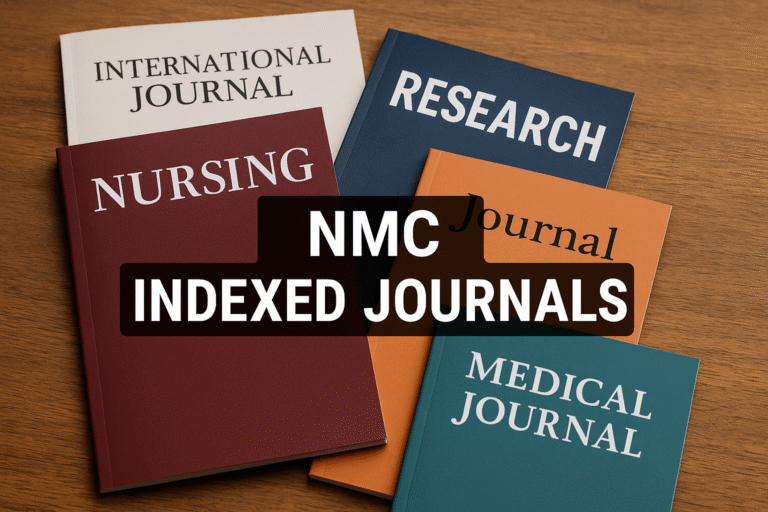 NMC indexed journals